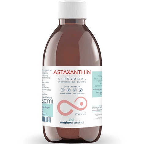Astaxanthin – Liposomales Astaxanthin (8 mg) vegan, ohne Alkohol