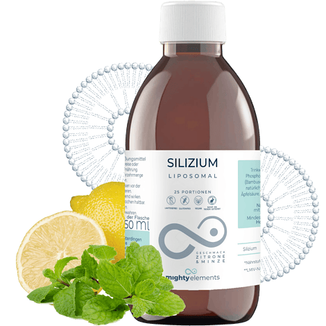 Silizium – Liposomales Silizium (200 mg) vegan, ohne Alkohol
